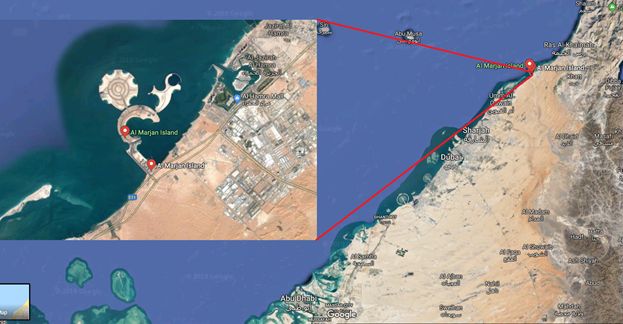 Al Marjan Map