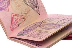 Resident visa on Passport